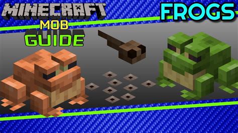 Frogs Minecraft Mob Guide Youtube