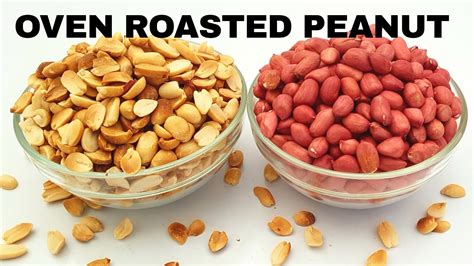 How To Roast Peanuts With Oven Crunchy Peanut Recipe Youtube