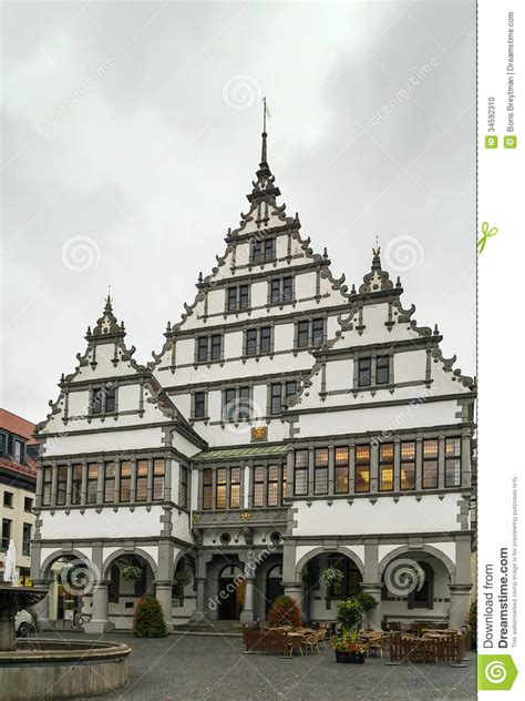 Max.mustermann@paderborn.com) in unserem langjährig erfolgreichen webmaildienst. Municipio Di Paderborn, Germania Fotografia Stock ...