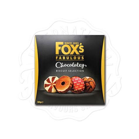 Foxs Fabulous Chocolatey Biscuit Selection 365g Flavers