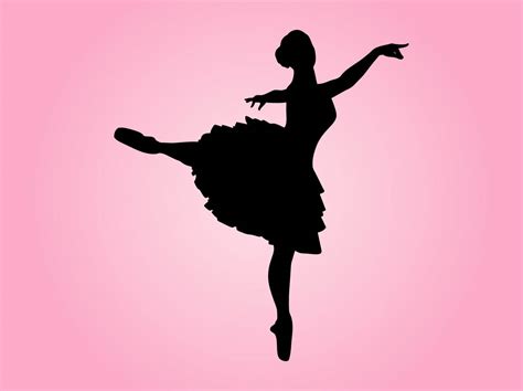 Free 200 Vector Dancing Girls Silhouettes