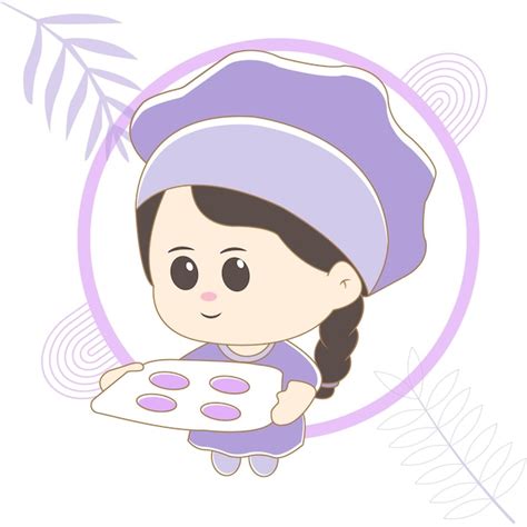 Premium Vector Cute Chibi Chef Character