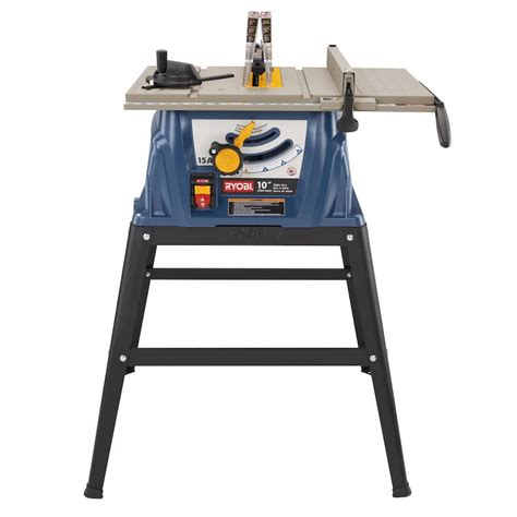 Ryobi 10 Inch Table Saw With Steel Stand The Home Depot Canada