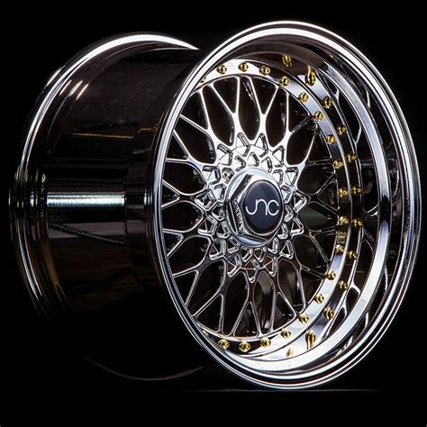 Jnc Wheels 18 Jnc004 Platinum Gold Rivet Rim 5x1005x1143 18x9