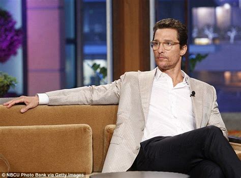 Matthew Mcconaughey Wears Reading Glasses For Tonight Show Appearance