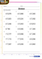 Every time you click the new worksheet button, you will get a brand new printable pdf worksheet on division. 5th grade math worksheets pdf, grade 5 maths exam papers
