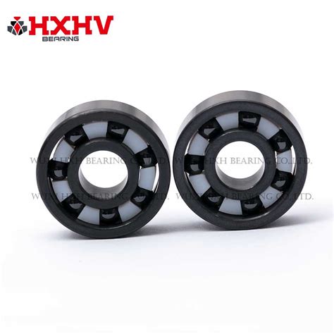 Hxhv Full Ceramic Ball Bearings Si3n4 608 With Ptfe Retainer And Size