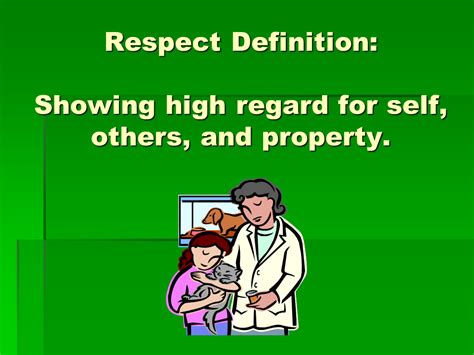 Character Education Respect Presentation English Language