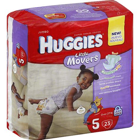 Huggies Little Movers Size 5 Diapers 23 Ct Diapers And Training Pants