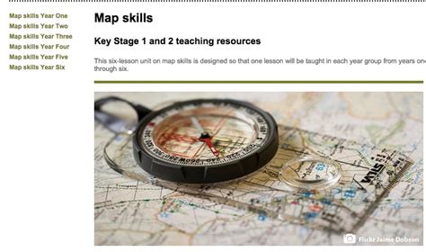 Primary Map Skills Unit