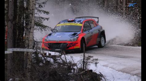Best Of Wrc Highlights Rally Sweden 2020 Youtube
