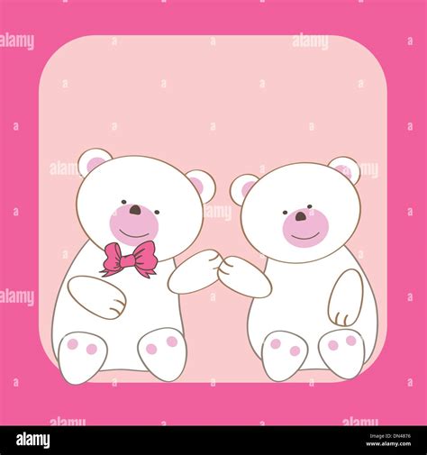 teddy bears couple stock vector image and art alamy
