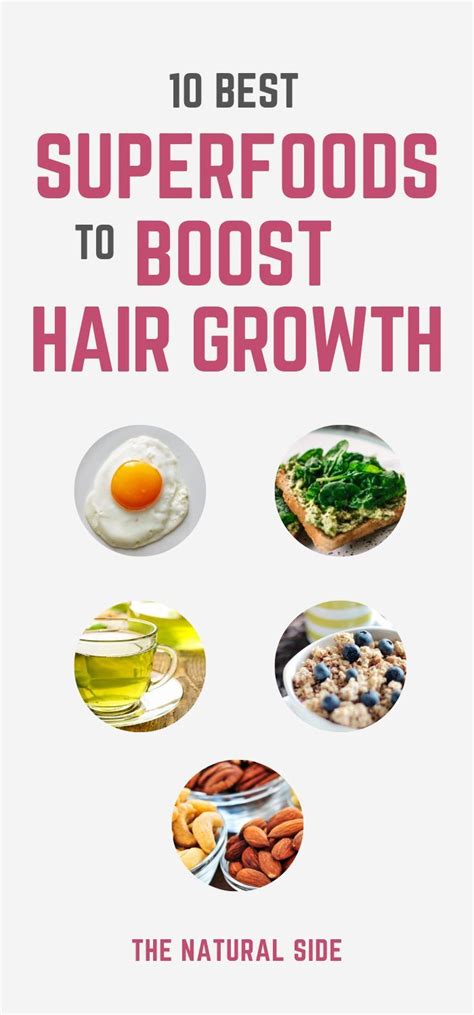 10 Best Superfoods To Boost Healthy Hair Growth Diet And Nutrition Can