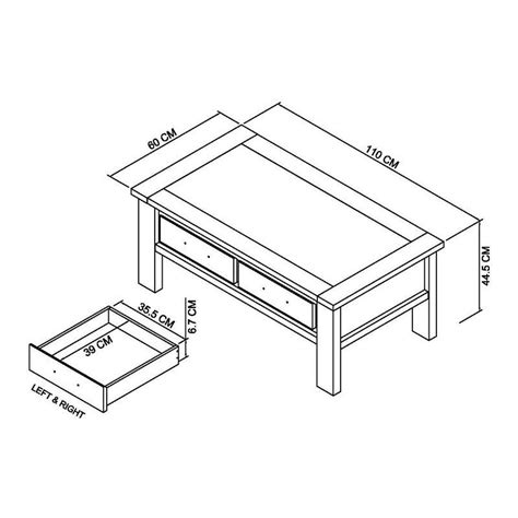 What Are The Dimensions Of A Coffee Table