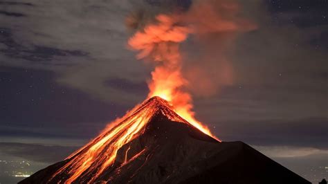 Lava Volcano Eruption