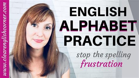 How To Say English Letters American English Alphabet