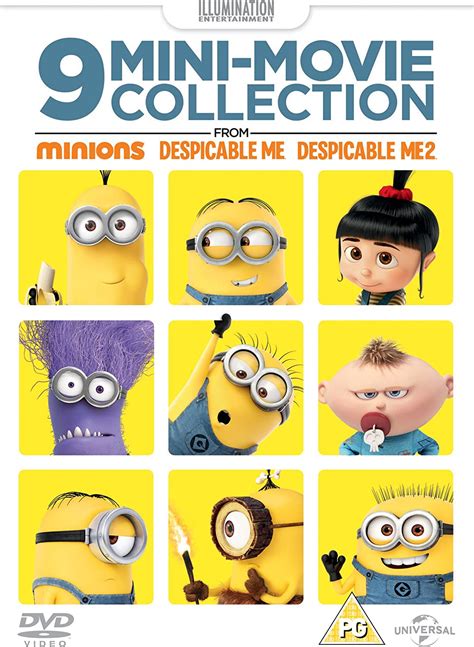 9 Mini Movie Collection From Minions Despicable Me 1 And 2 Dvd Amazon