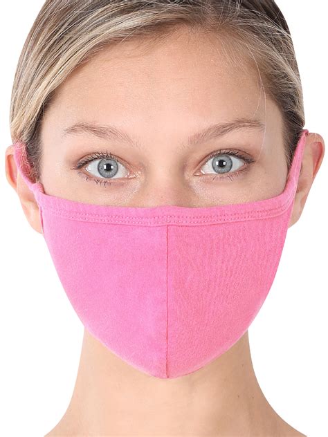 Fashion Washable Soft Cotton Adults Unisex One Size Face Covering Mask