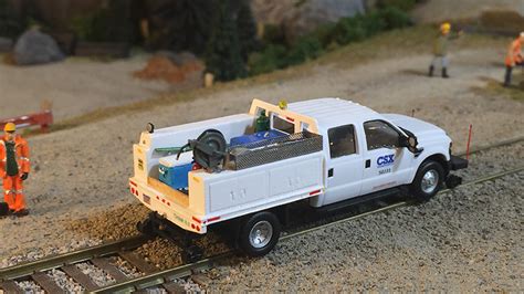 Csx Transportation Ford F 350 Hy Rail Service Truck
