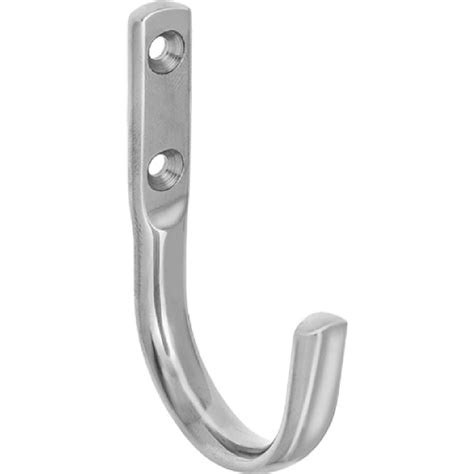 4 Stainless Steel J Hook S081