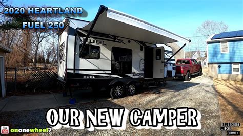 Our New Camper 2020 Heartland Fuel 250 Toy Hauler Youtube
