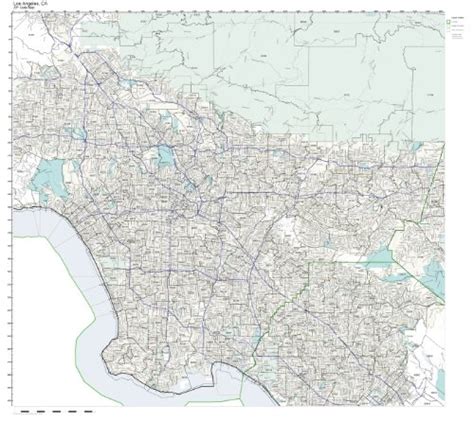 Zip Code Map Of Los Angeles