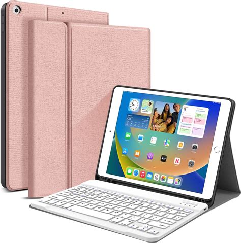 Juqitech Ipad 102 Keyboard Case For Ipad 9th Generation 20218th Gen