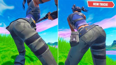 New Thicc Crystal Skin With Awesome Hot Dances Front And Back