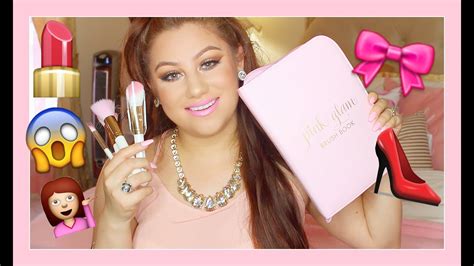 Slmissglam Unboxing Girly Pink Makeup Brushes Youtube