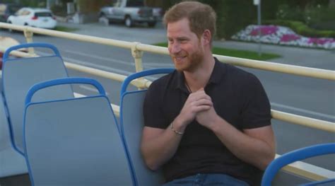 Carpool karaoke has been replaced with english tea on the 405, with the late late show welcoming a very special guest for last night's episode: Prince Harry confirms The Crown is 'fictional' but ...