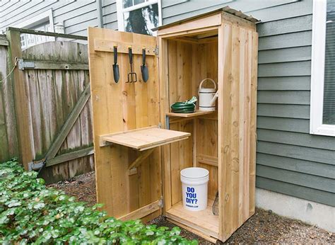 Diy Outdoor Storage Cabinet Ideas