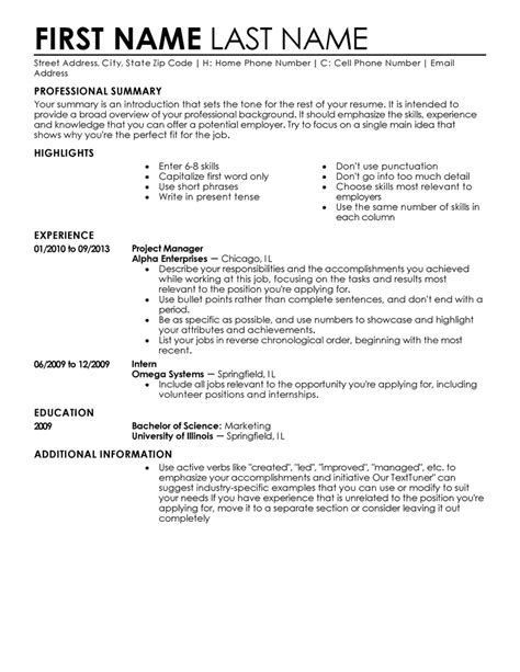 Any current or former service member can create a military resume, no matter their branch, rank or years just like with other types of resumes, candidates tailor military resumes to the positions and. Entry Level Resume Templates to Impress Any Employer ...