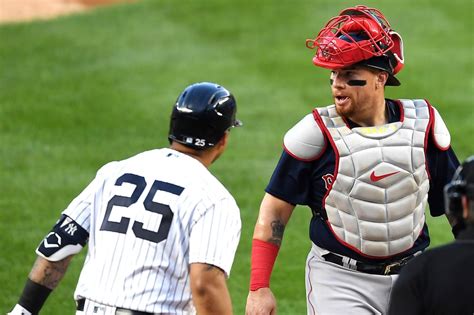 Red Soxs Christian Vazquez Takes ‘ring Shot At Yankees After Pitiful