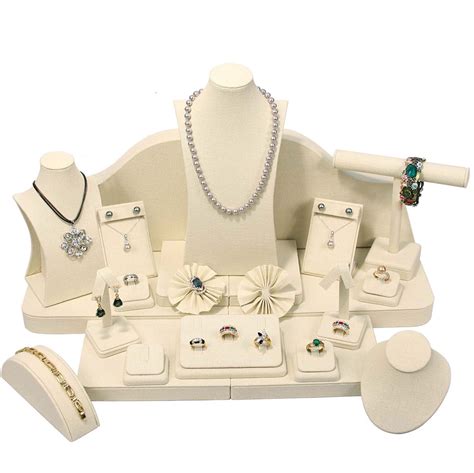Aanda Jewelry Supply 24 Piece Combination Jewelry Display Set