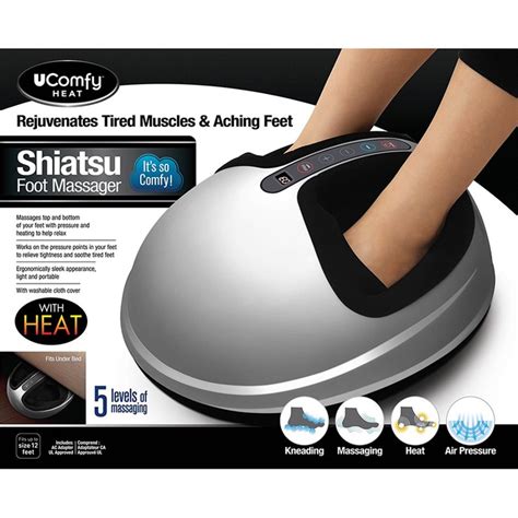 Ucomfy Shiatsu Foot Massager With Heat Tanga