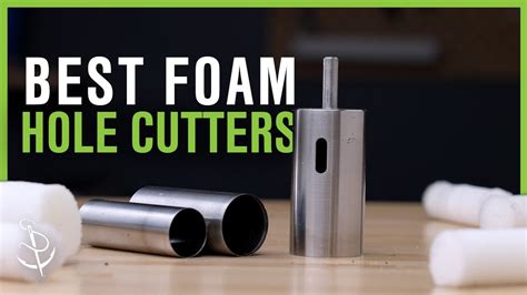 Cut Foam Holes In Seconds With These Simple Tools Foam Hole Cutters