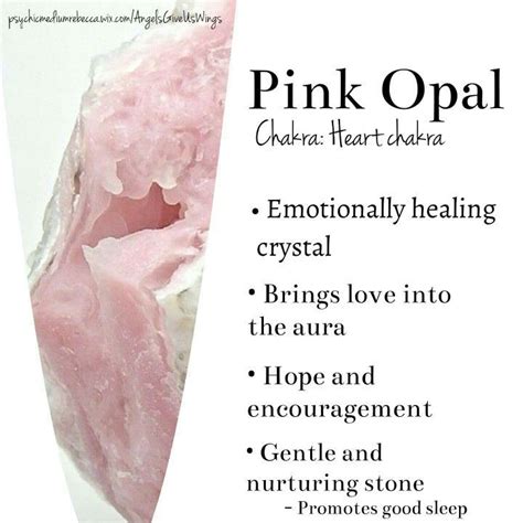Pink Opal Crystal Meaning Opal Crystal Meaning Crystals Crystal