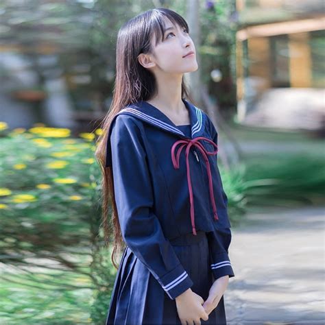 Hot Japanese Students Jk School Uniforms Cute Girls Jk Uniforms Autumn