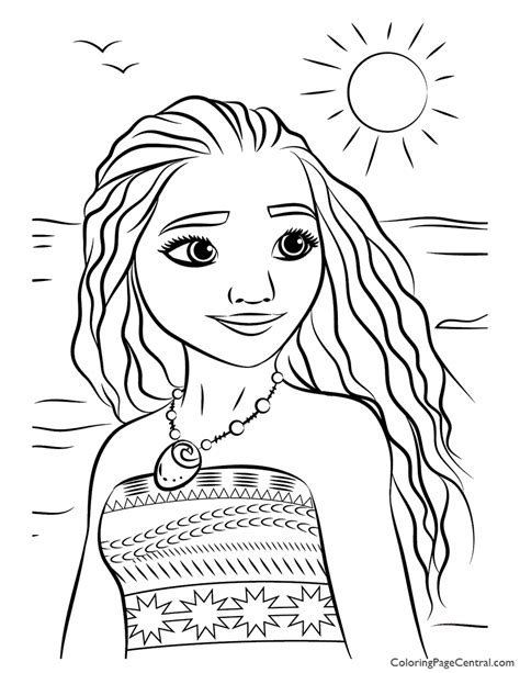 Moana Coloring Pages Coloring Home