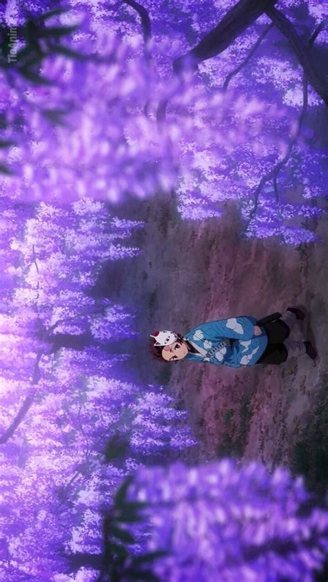 Wisteria Kimetsu No Yaiba Flowers In 2020 Anime Demon Slayer Anime