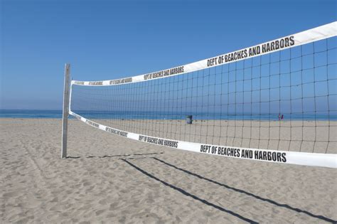 La County Beaches Volleyball Courts Beaches And Harbors