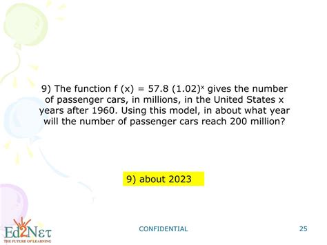Ppt Algebra1 Exponential Functions Powerpoint Presentation Free