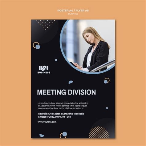 Free Psd Business Event Flyer Template