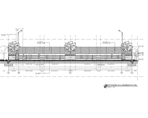 Civil Inside Contoh Design Lapangan Futsal