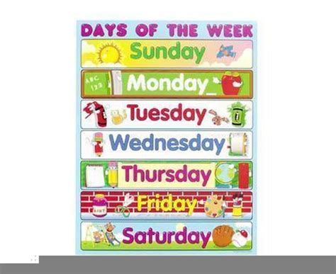 Clipart Days Of The Week Free Images At Vector Clip Art