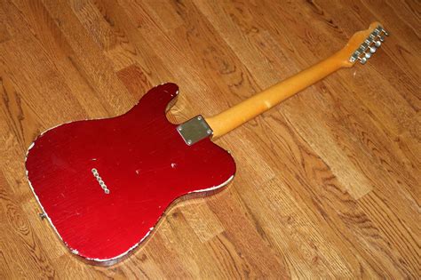 1965 Fender Telecaster Candy Apple Red Ebay Vintage Electric Guitars Electric Guitar For Sale