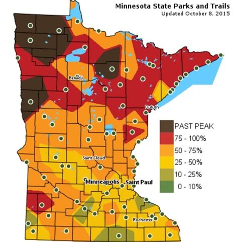 Where To See Fall Colors This Weekend Mpr News