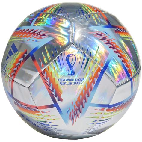 World Cup 2022 Al Rihla Training Hologram Foil Ball Soccerworld