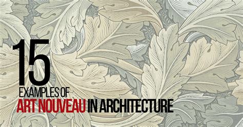 15 examples of art nouveau in architecture rtf rethinking the future