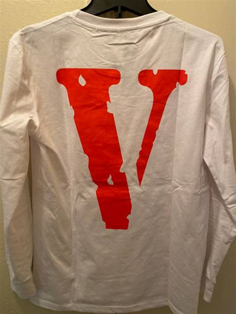 Vlone Vlone Friends White Medium Longsleeve Shirt Grailed